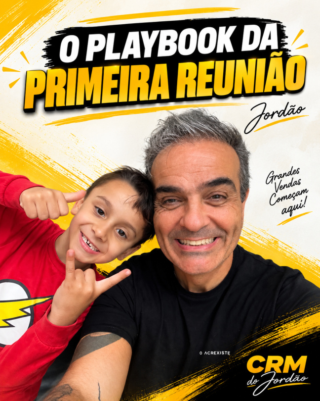 Capa do Playbook Primeira reunião